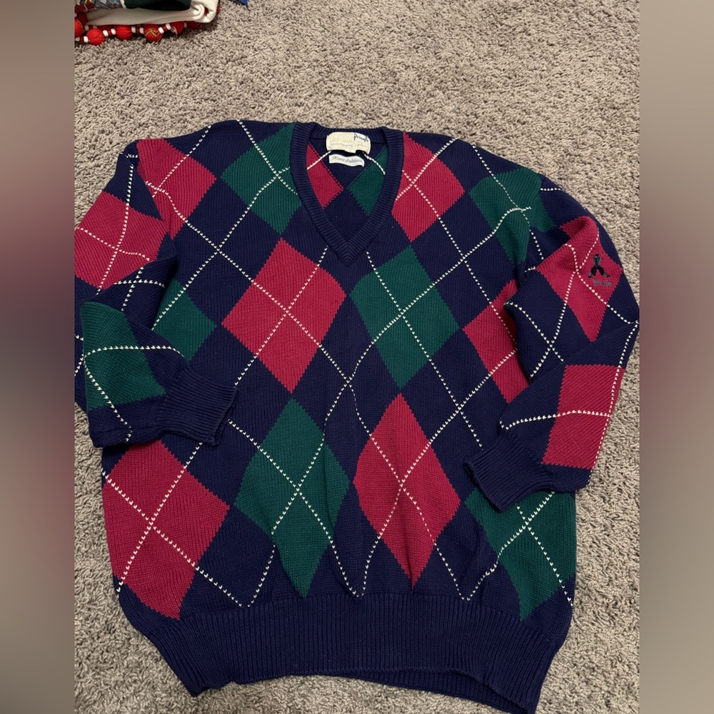 Pringle Of Scotland Nick Faldo sports Golf Sweater